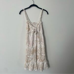 Ocean Drive palm leaf dress